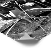 狭軌蒸気列車プーフィングエンジン ポスター (角)