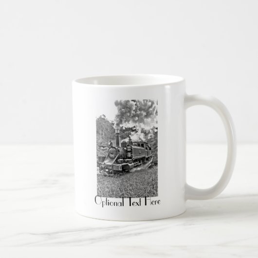 狭軌蒸気列車吹込みエンジン コーヒーマグカップ (右)