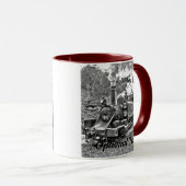 狭軌蒸気列車吹込みエンジン マグカップ (正面右)