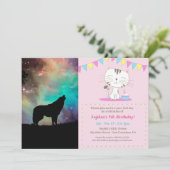 狼が宇宙で遠吠えする 招待状 (スタンド正面)