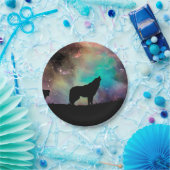 狼が宇宙を吠える ペーパープレート (パーティー)