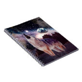 狼が宇宙を遠吠えする ノートブック (右側)