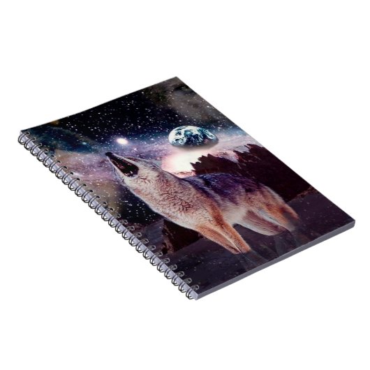 狼が宇宙を遠吠えする ノートブック (右側)
