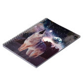 狼が宇宙を遠吠えする ノートブック (左側)