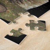 狼が月で吠えていること ジグソーパズル (側面)