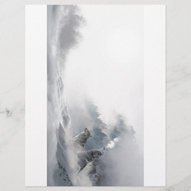 狼が月で吠える (正面)