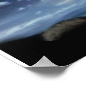 狼が月で吠える ポスター (角)