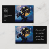 狼が月で吠える 名刺 (正面/裏面)