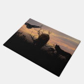 狼とレイヴン ドアマット (アングル)