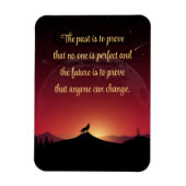 狼と夜空No One is Perfect マグネット (縦)