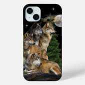 狼と月 Case-Mate iPhoneケース (裏面)