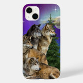 狼と月 Case-Mate iPhoneケース (裏面)