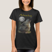 狼と月 Tシャツ (正面)