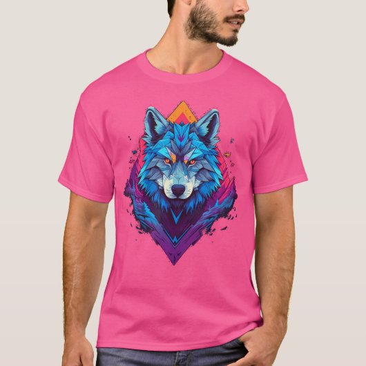狼と狼 Tシャツ (正面)