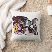 狼と花の喜び クッション (ブランケット)