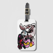 狼と花の喜び ラゲッジタグ (正面縦)