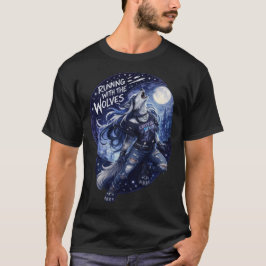 狼と走る Tシャツ