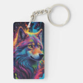 狼にする キーホルダー (裏面)