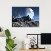 狼にする ポスター (ホームオフィス)