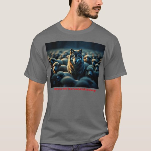 狼になる Tシャツ (正面)
