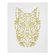 狼に似た金ゴールド