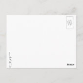 狼に投げ出せ! モチベーションを高める名言 ポストカード (裏面)