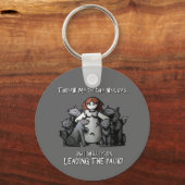 「狼に私を投げ付けろ」 キーホルダー (正面)