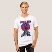 狼のように走り出せ  トライブレンドＴシャツ (正面全面)