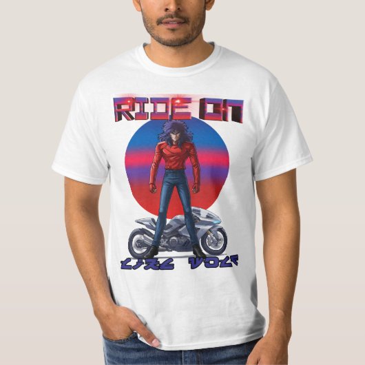 狼のように走れ Tシャツ (正面)