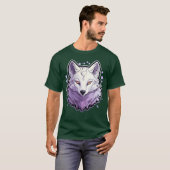 狼のアニメ少年 Tシャツ (正面フル)