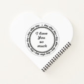 狼のカップル ノートブック (裏面)