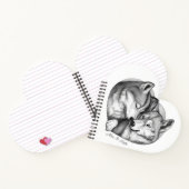 狼のカップル ノートブック (内部)