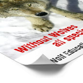 狼のポスターなしで ポスター (角)