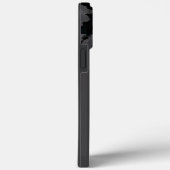 狼のモチーフのスマホケース 凶暴な黒と白のデザイン Case-Mate iPhoneケース (裏面 / 右)