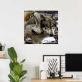 狼の会話 ポスター (ホームオフィス)