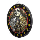 狼の叫び声は自由と力を反射する ダーツボード (正面右)