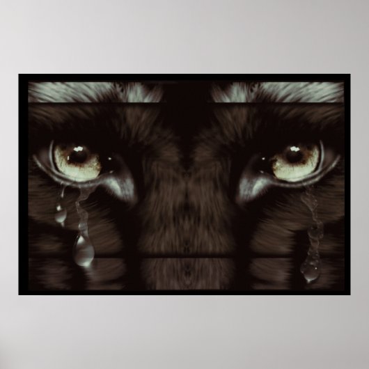 狼の叫び ポスター (正面)