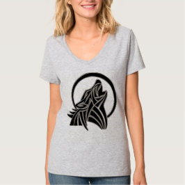 狼の吠え声 Tシャツ