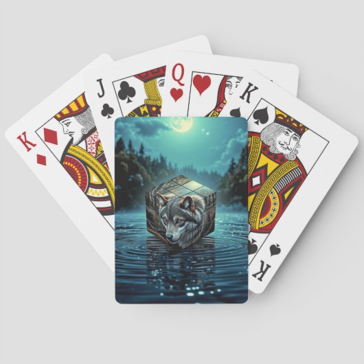 狼の恋人のために トランプ (裏面)