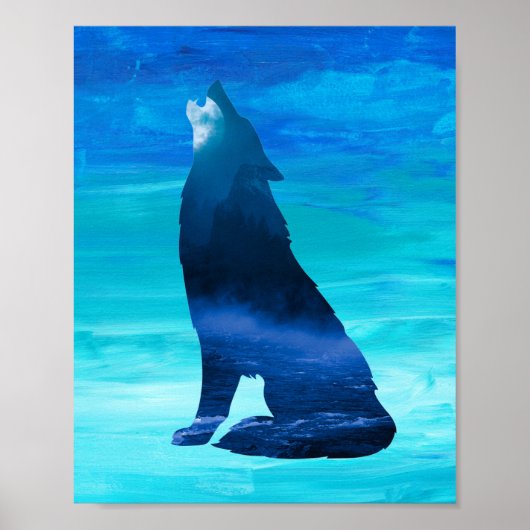 狼の恋人のためのハウリングウルフ ポスター (正面)