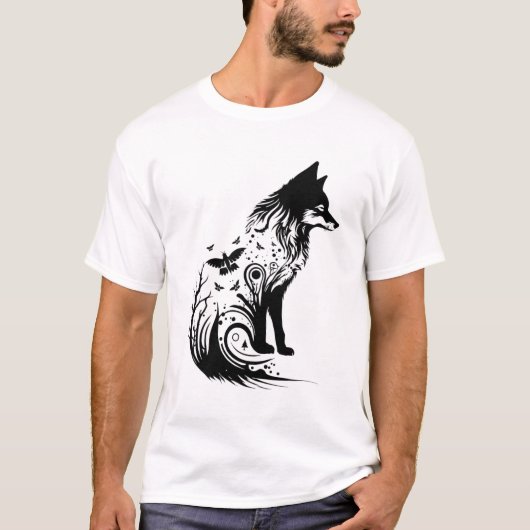 狼の想像 Tシャツ (正面)