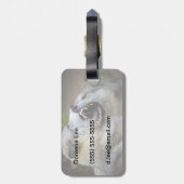 狼の戦い ラゲッジタグ (裏面縦)