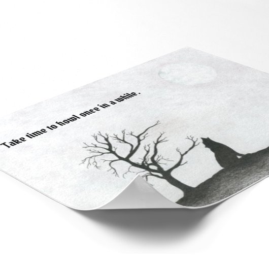 狼の月 ポスター (角)