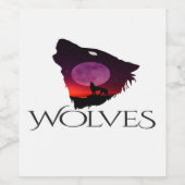 狼の盟約 ワインラベル (シングルラベル)