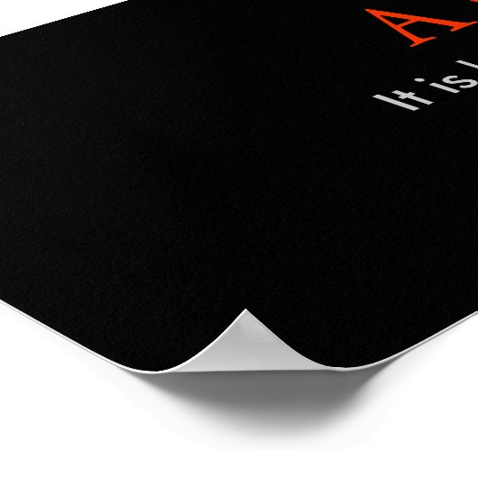 狼の目の達成やる気を起こさせるポスター ポスター (角)