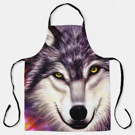 狼の目 エプロン (正面)