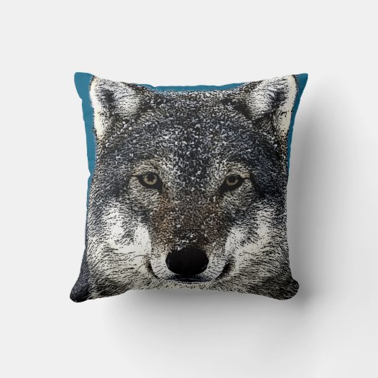 狼の目 クッション (裏面)