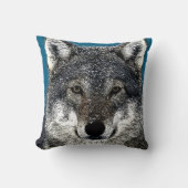 狼の目 クッション (正面)