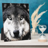 狼の目 フォトプラーク (側面)