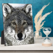 狼の目 フォトプラーク (側面)